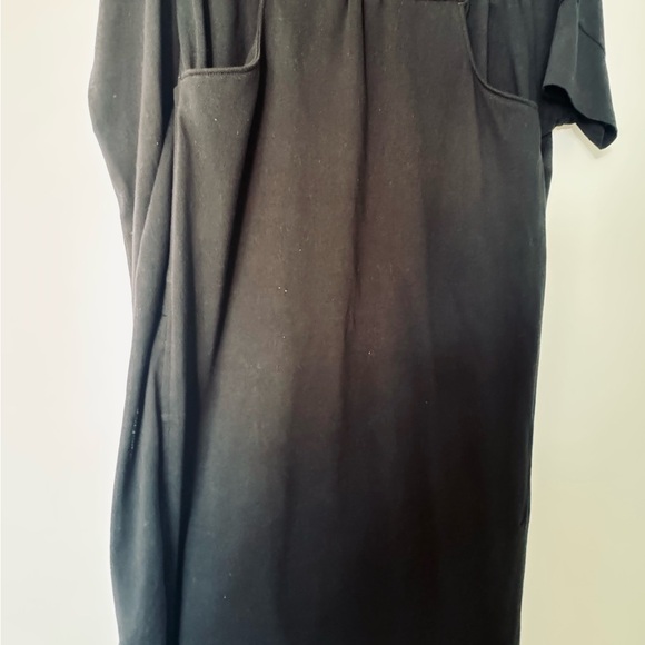 Yohji Yamamoto Black Midi 2pc skirt set, Unique Design, stretchy fabric M - Picture 12 of 16